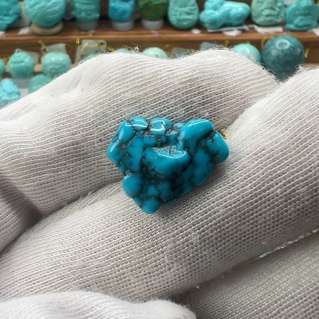 绿松石配饰未镶嵌