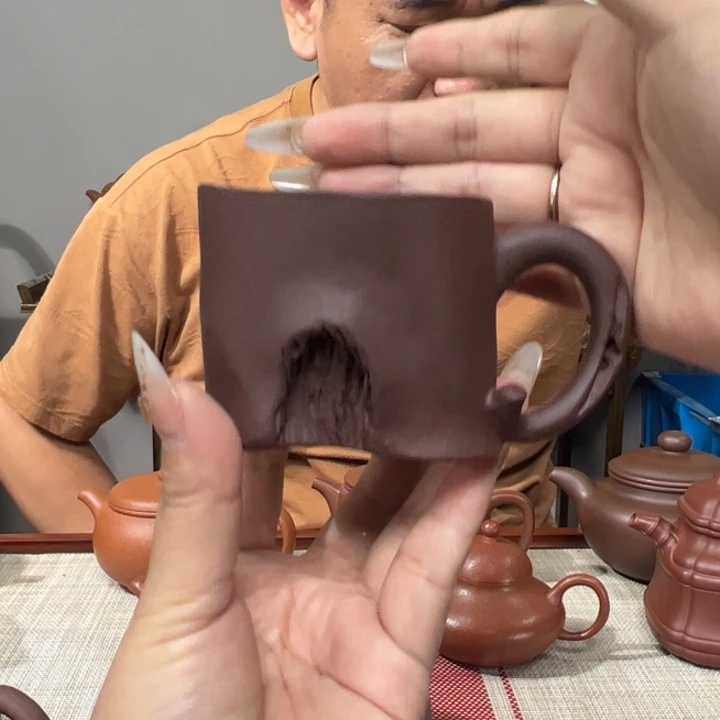 d***i紫砂公道杯宜兴原矿紫砂精品