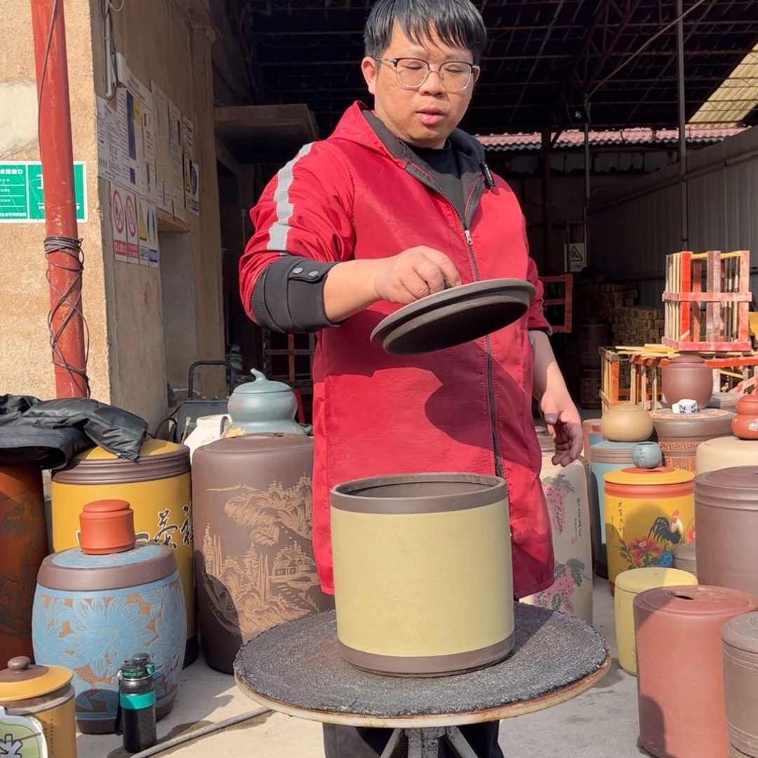 紫砂茶叶罐茶叶罐