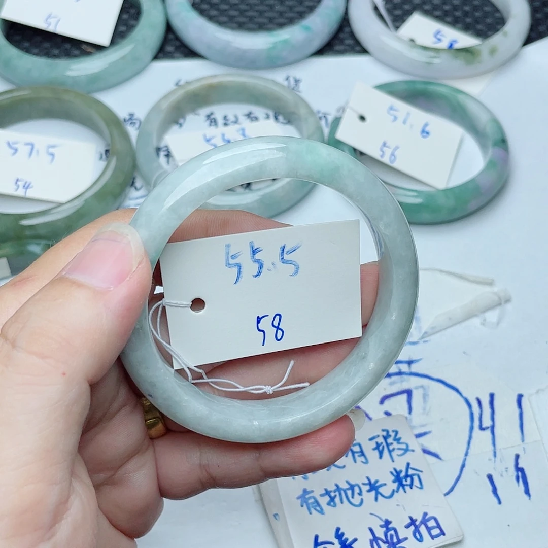 未镶嵌手镯翡翠翡翠手镯58