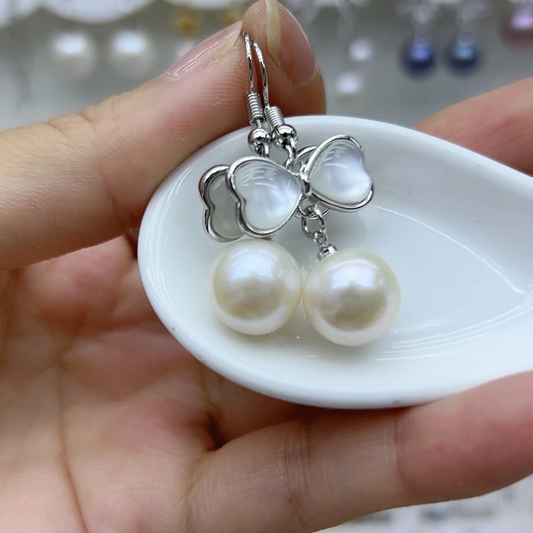 未镶嵌耳饰淡水珍珠