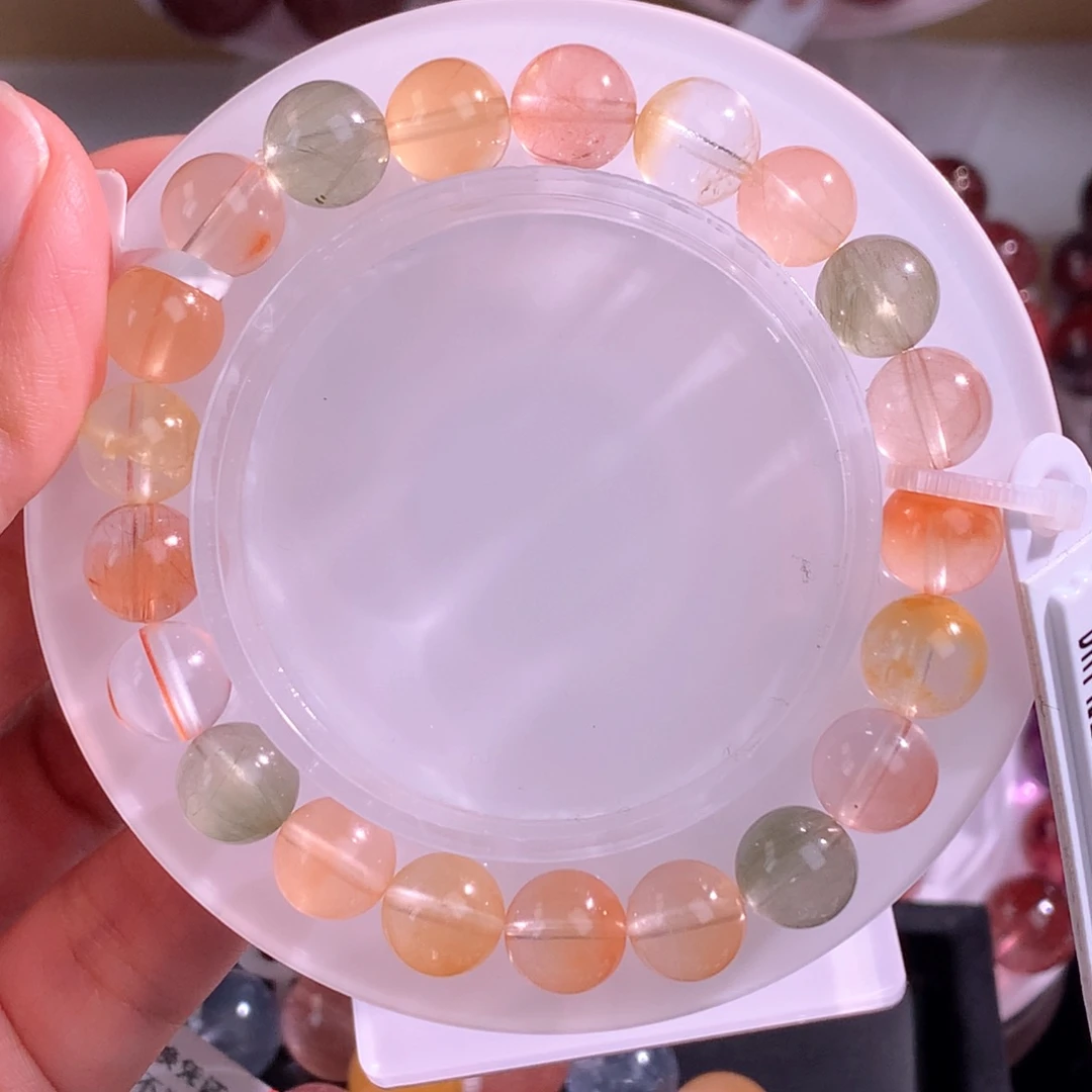 未镶嵌手链水晶兔毛