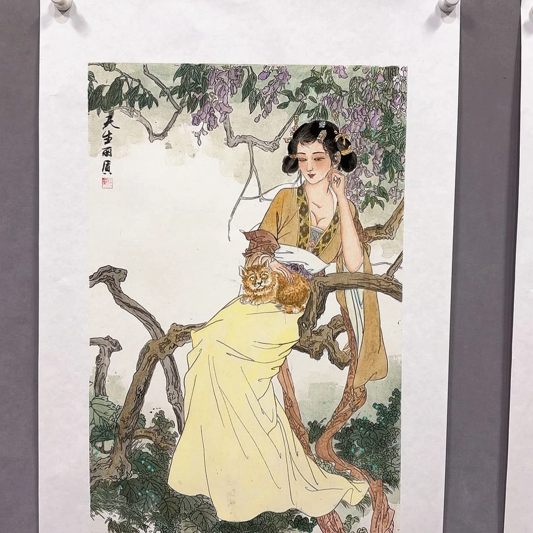 国画国画纯手绘作品请放心去藏