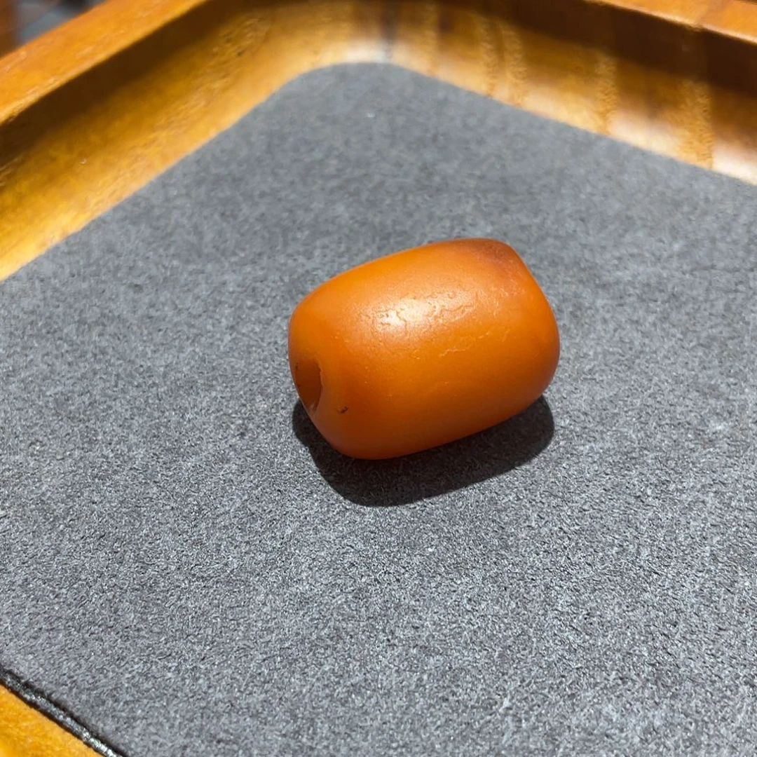 蜜蜡未镶嵌手链西亚老蜜蜡桶珠规格13.5*18