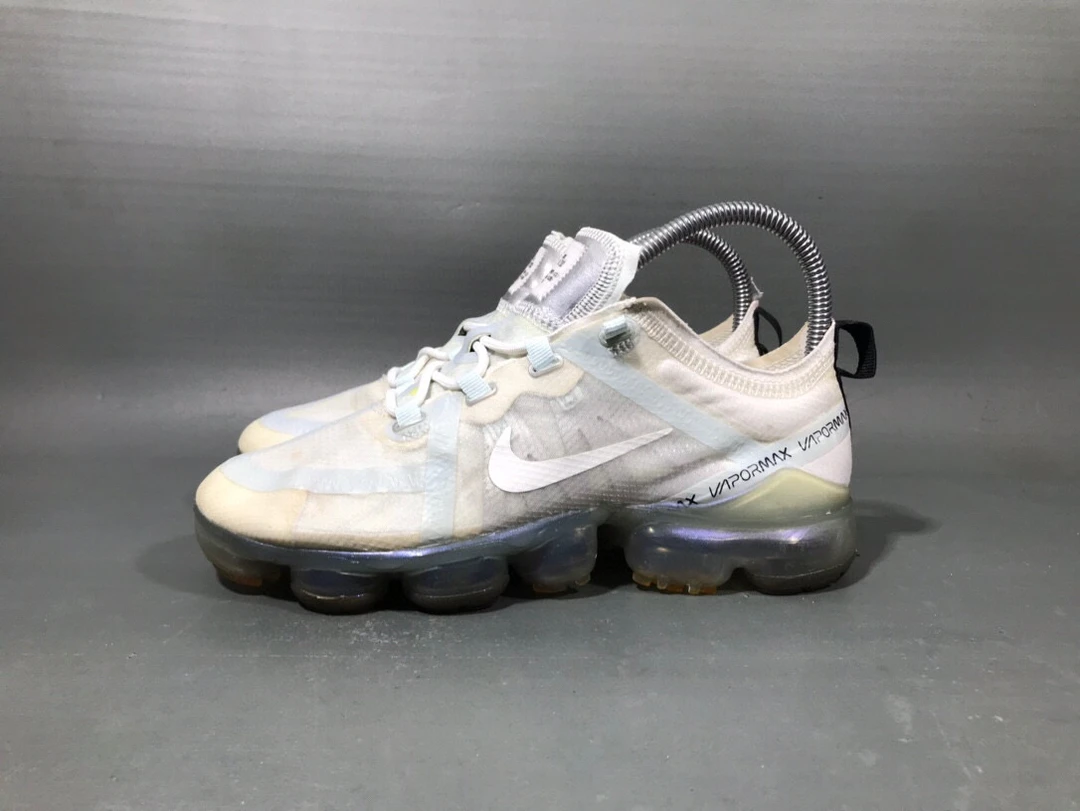 38码 耐克 Vapormax 白银气垫运动鞋跑步鞋/无原盒9新/面染色