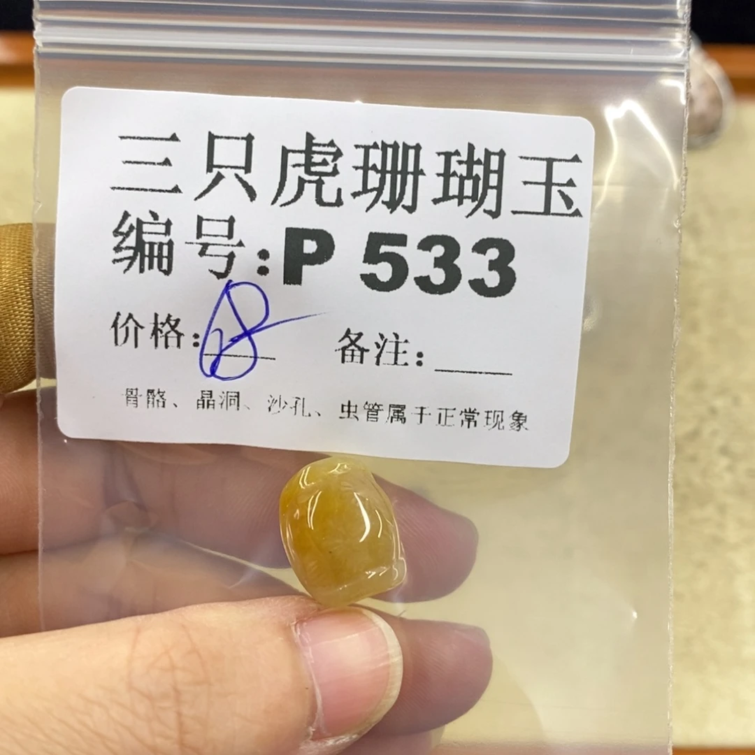 硅化珊瑚（珊瑚玉）1未镶嵌b**b
