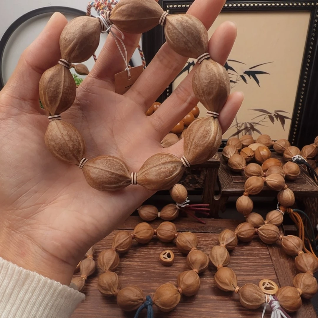 6***6手串橄榄核1928梅林铁核