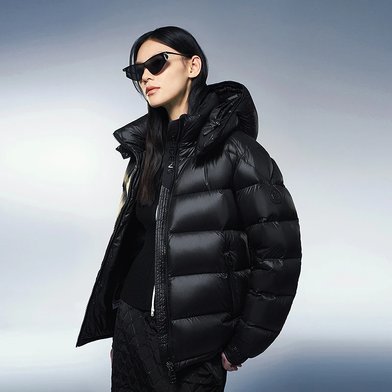 【波司登旗舰店】25秋冬款90鹅绒升级款黑金显贵保暖羽绒服A3110