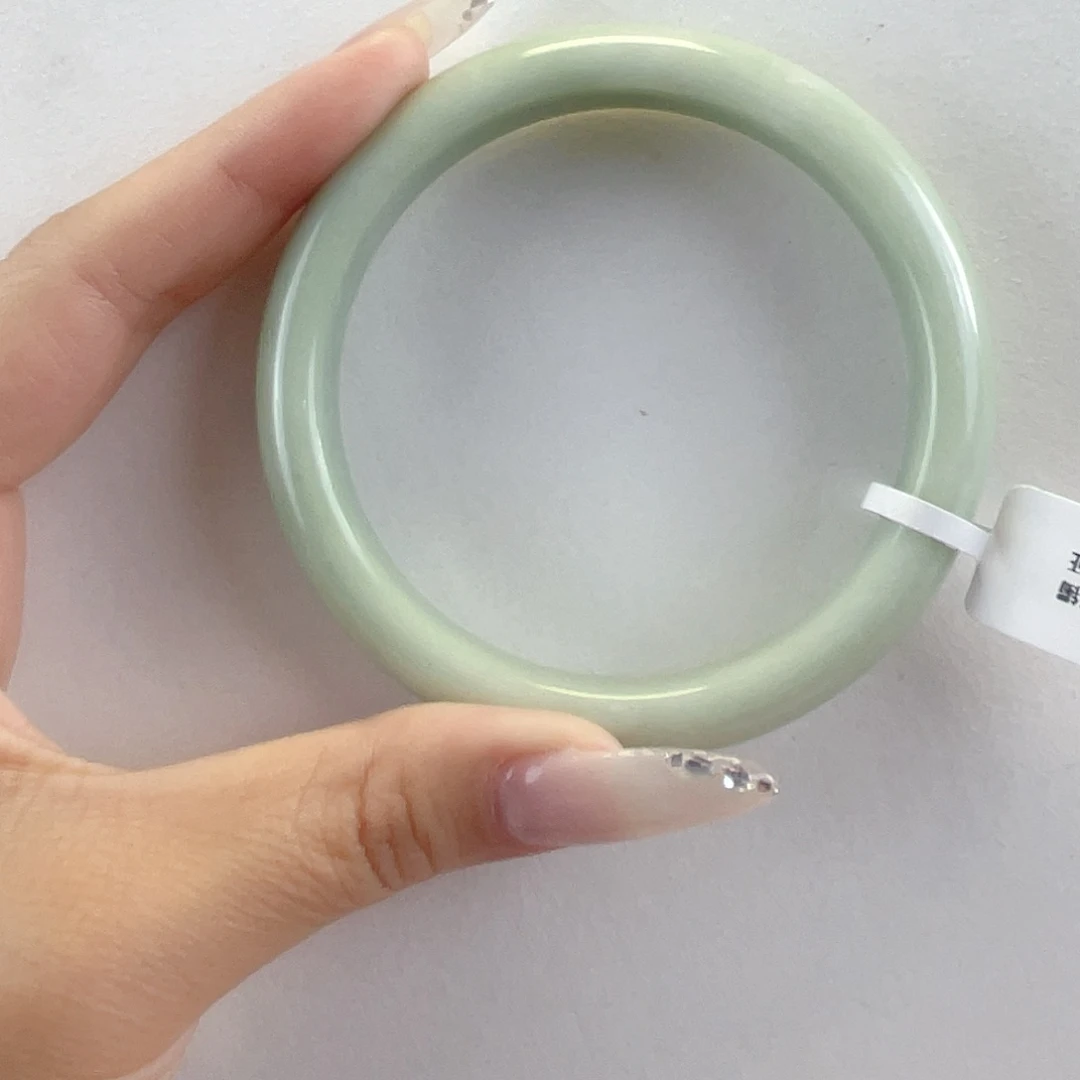 蓝田玉（蛇纹石化大理石玉）手镯未镶嵌