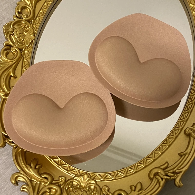 透气加厚海绵聚拢硅胶垫比基尼小胸聚拢泳衣插片内衣胸垫显胸大