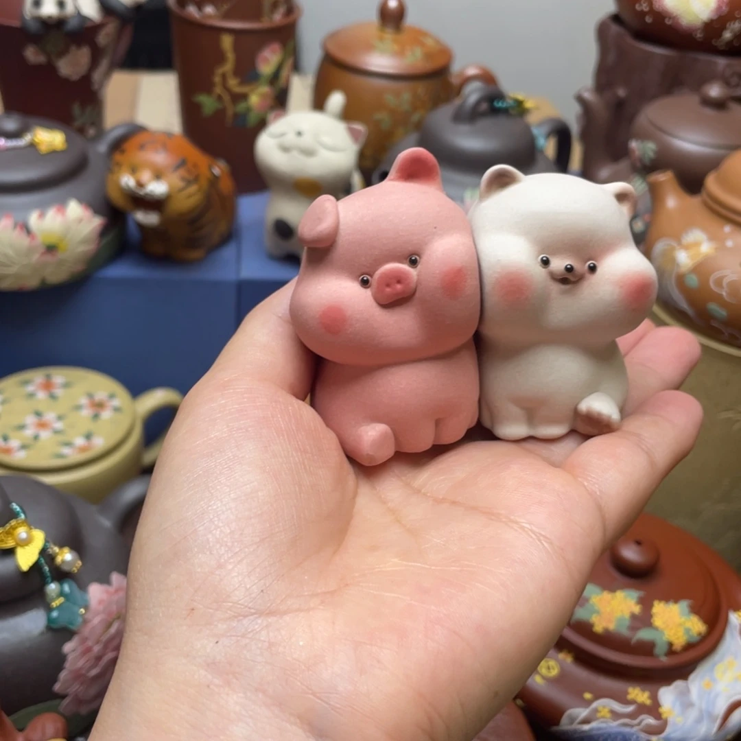 茶杯紫砂紫砂主人杯2只