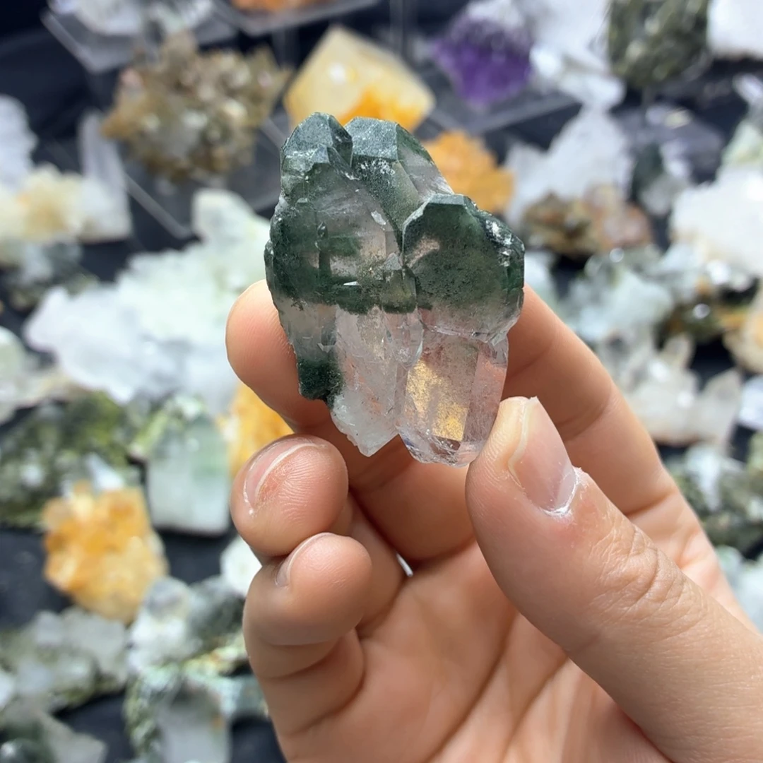 石材绿幽超美缝合