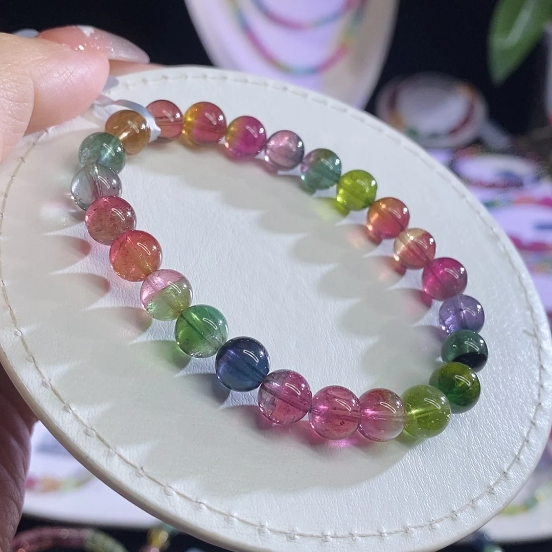 未镶嵌手链碧玺小*阿西瓜