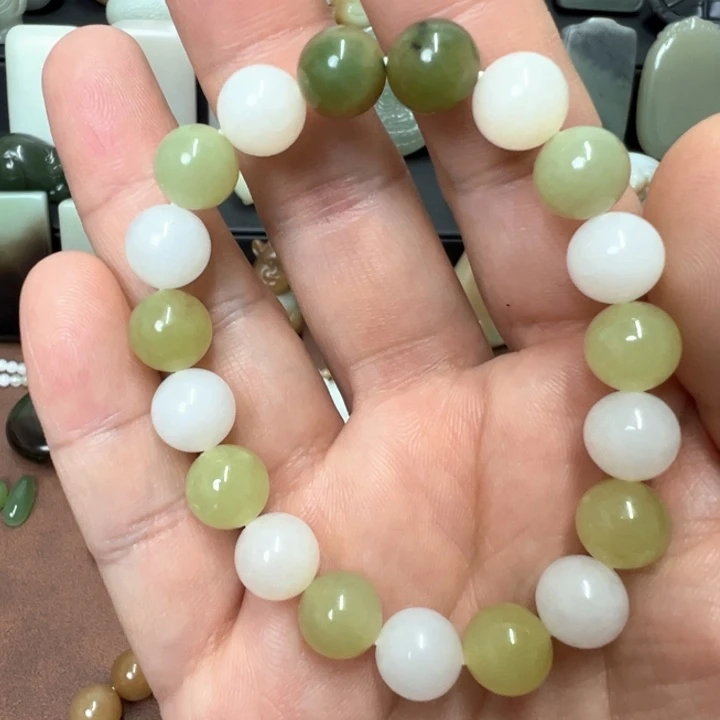 未镶嵌手串和田玉