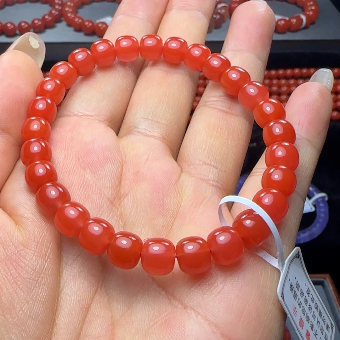 南红玛瑙未镶嵌手串