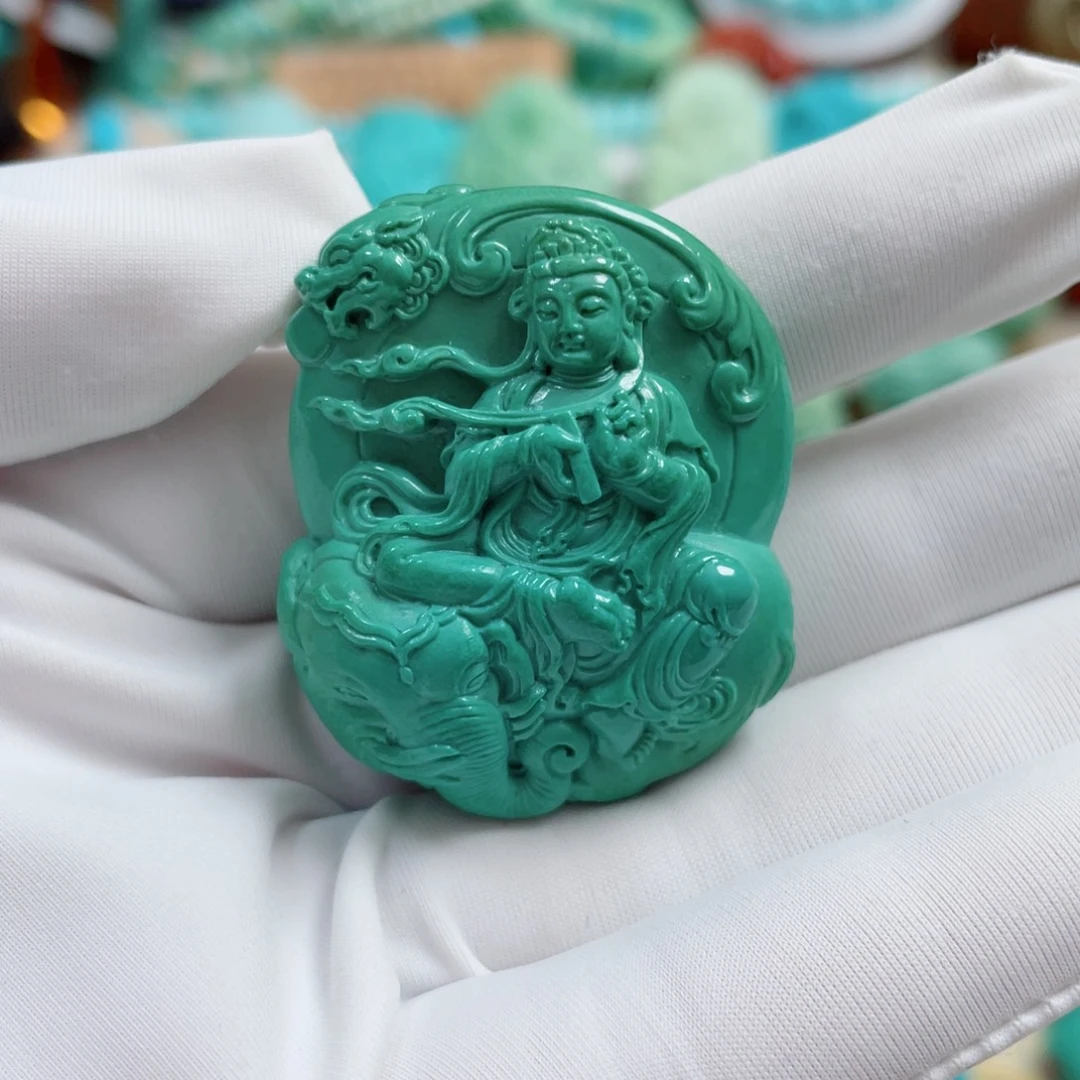 绿松石未镶嵌珠宝奇石