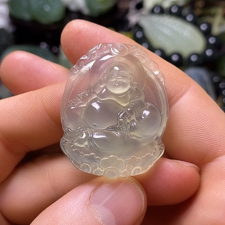 岫玉未镶嵌岫玉颈饰