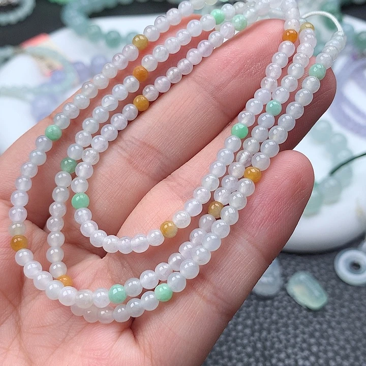 未镶嵌手串翡翠翡翠