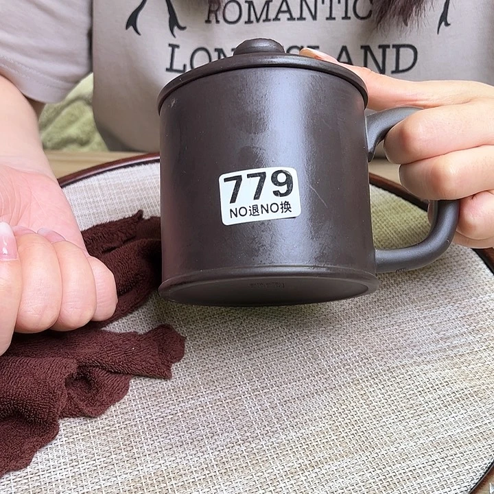 紫砂茶宠紫砂盖杯听清再拍