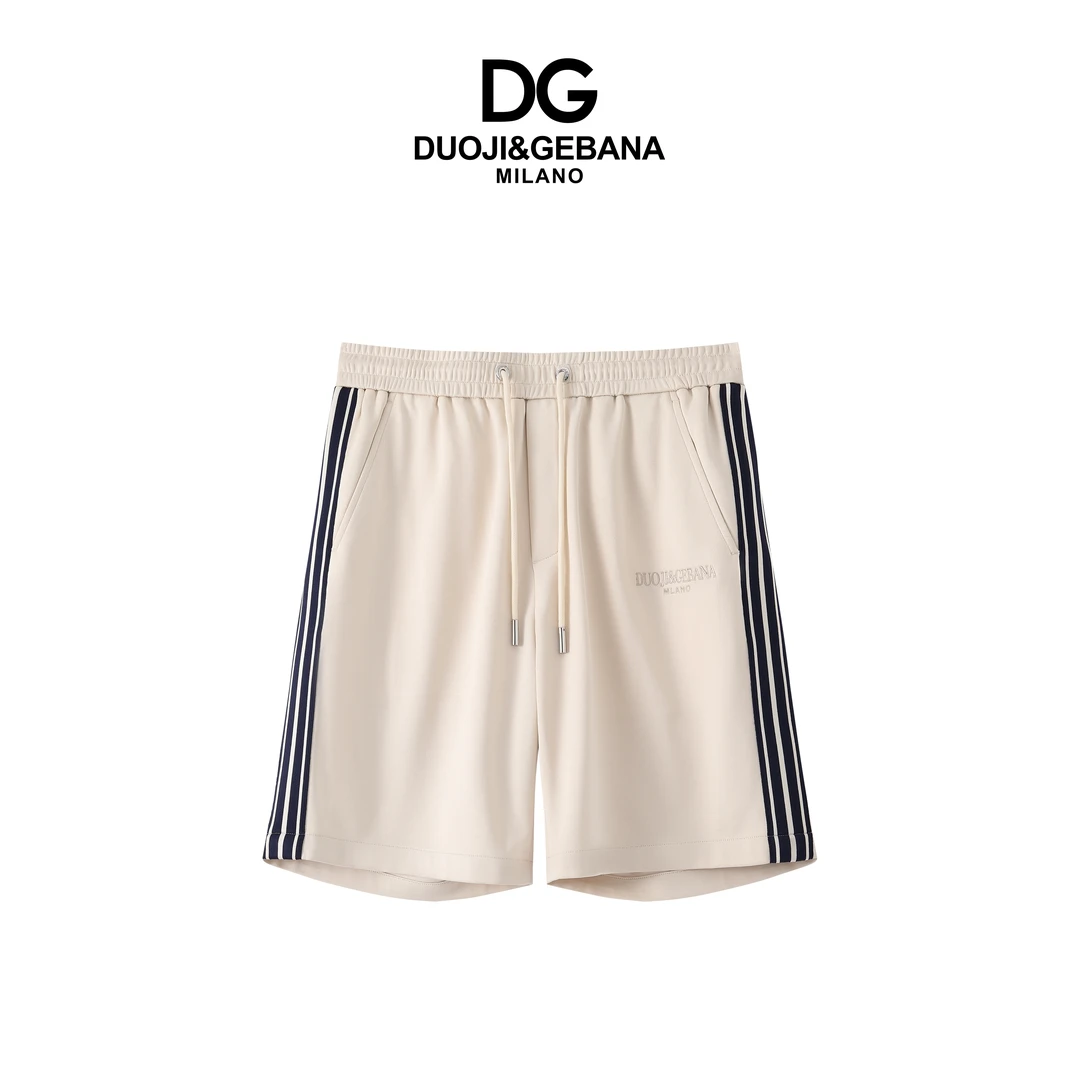 DUOJI&GEBANA/多基戈巴拿新款时尚休闲轻奢男士短裤-DG25K0179