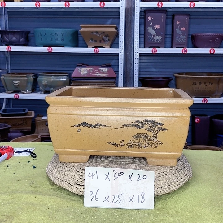 紫砂花盆宜兴紫砂