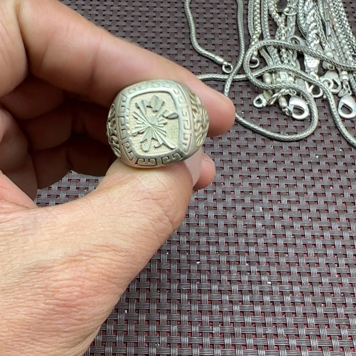 银老银、S9999发戒指