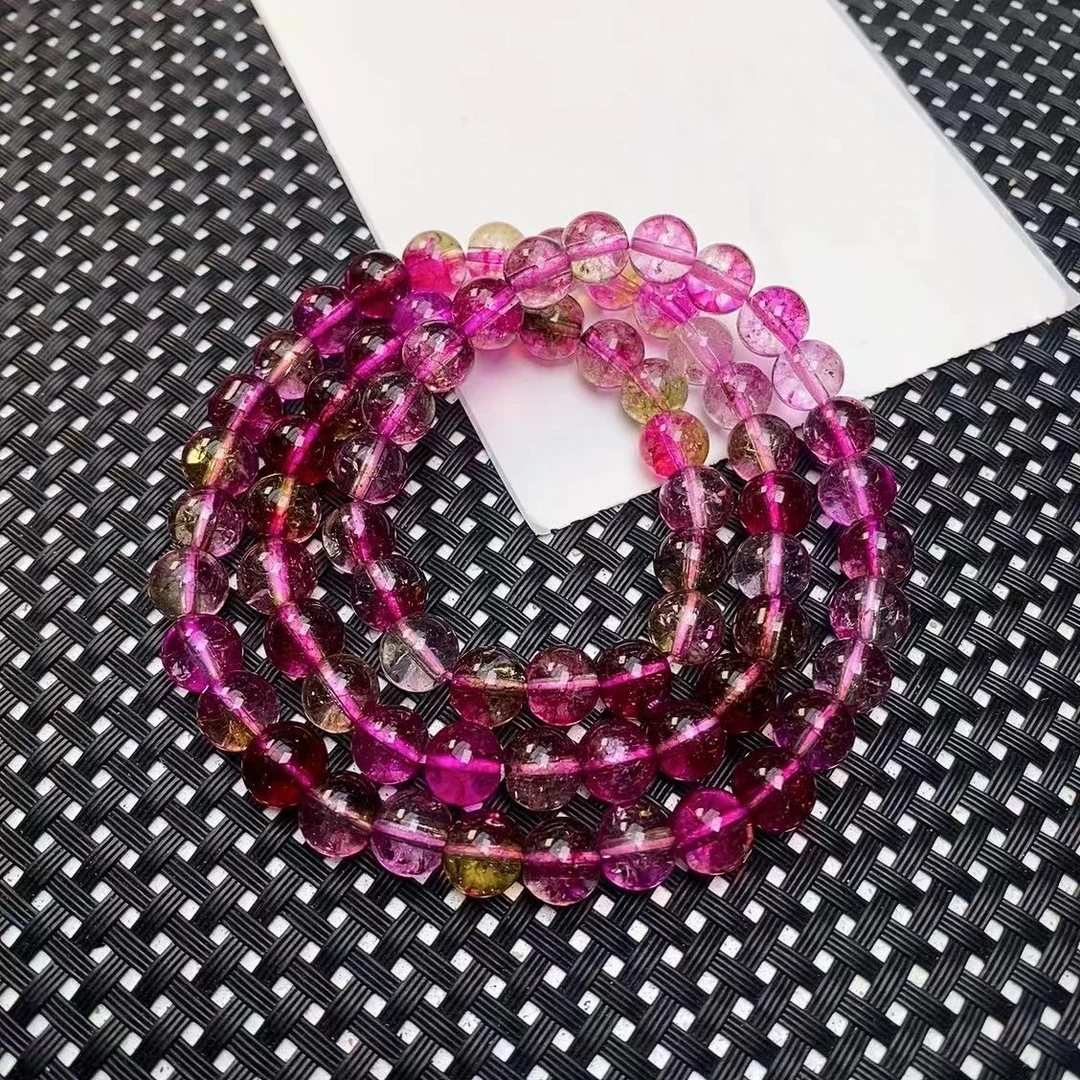 [石矿]A841西瓜多圈8M项链