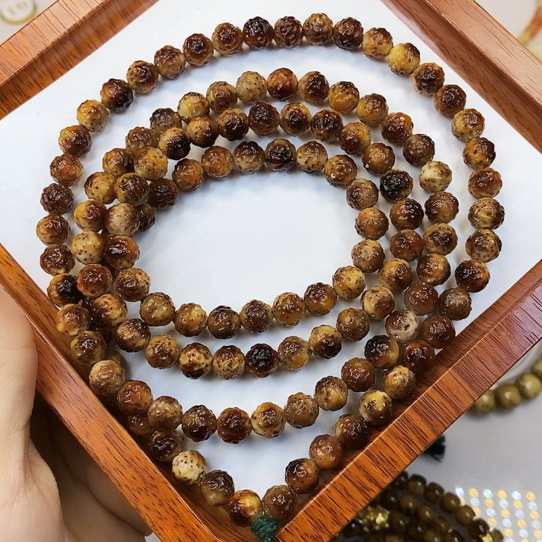 星月菩提手串8荔枝无相