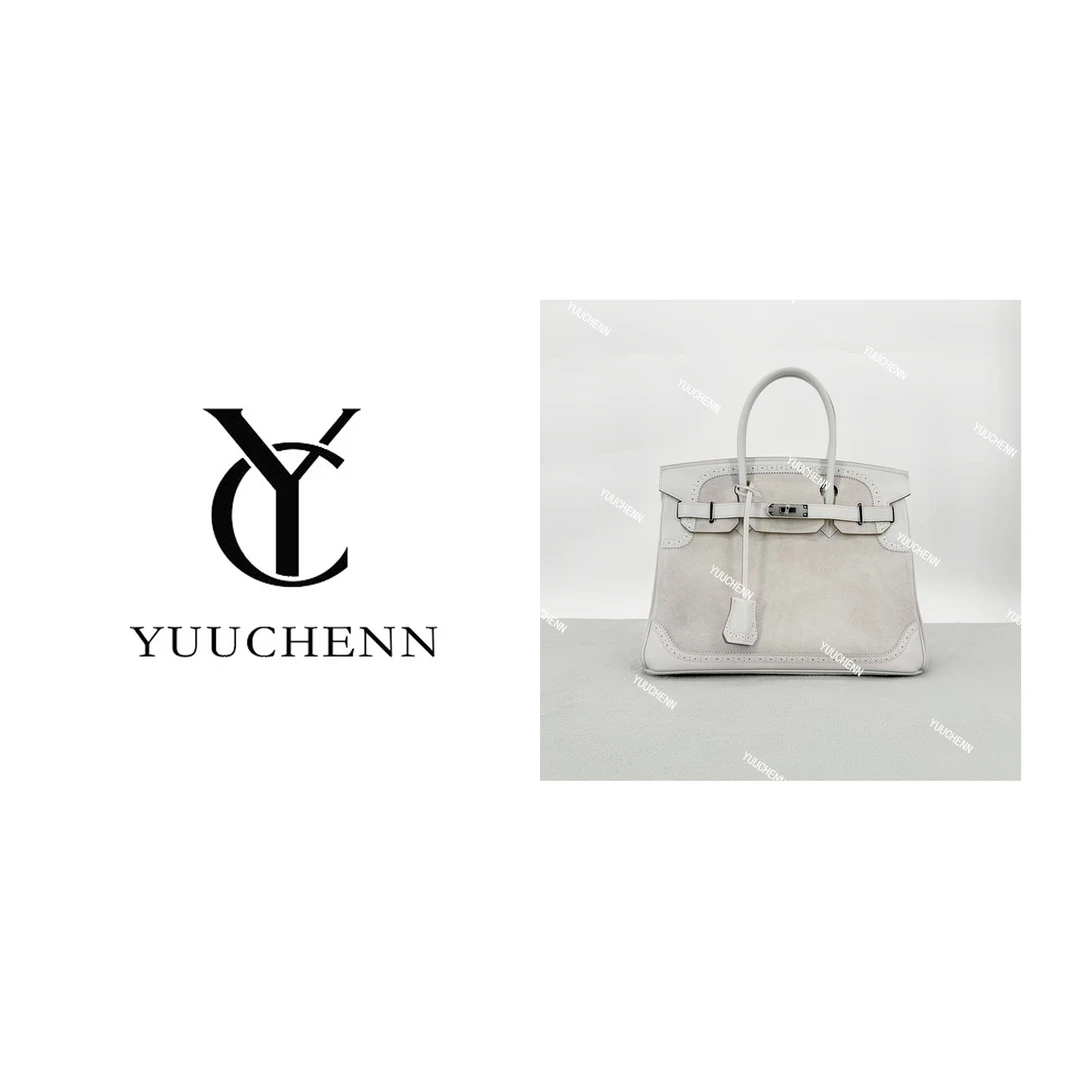 YUUCHENN【birkin】30cm原创设计高定真皮包 HH7315