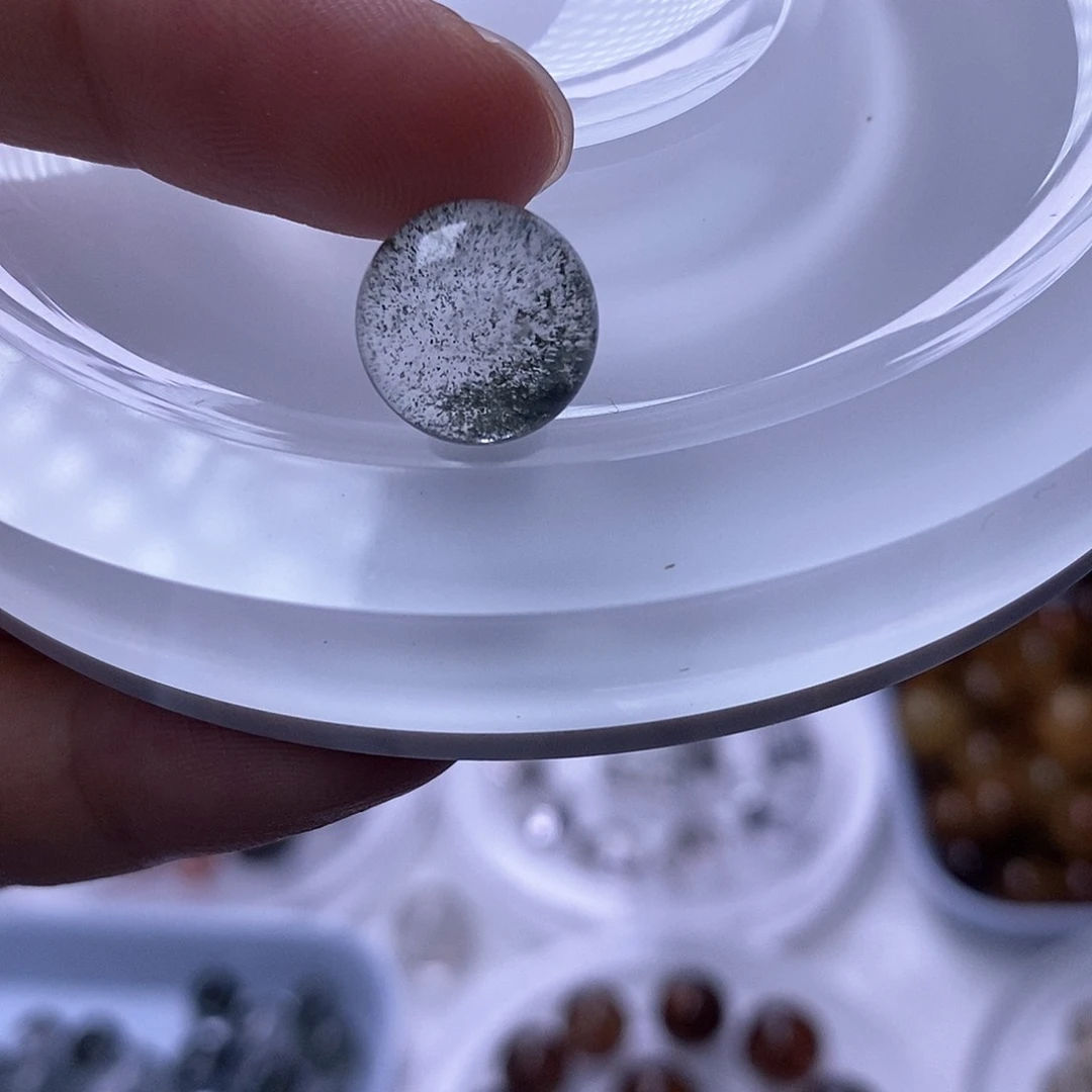 水晶天然水晶打孔不退换未镶嵌热****）