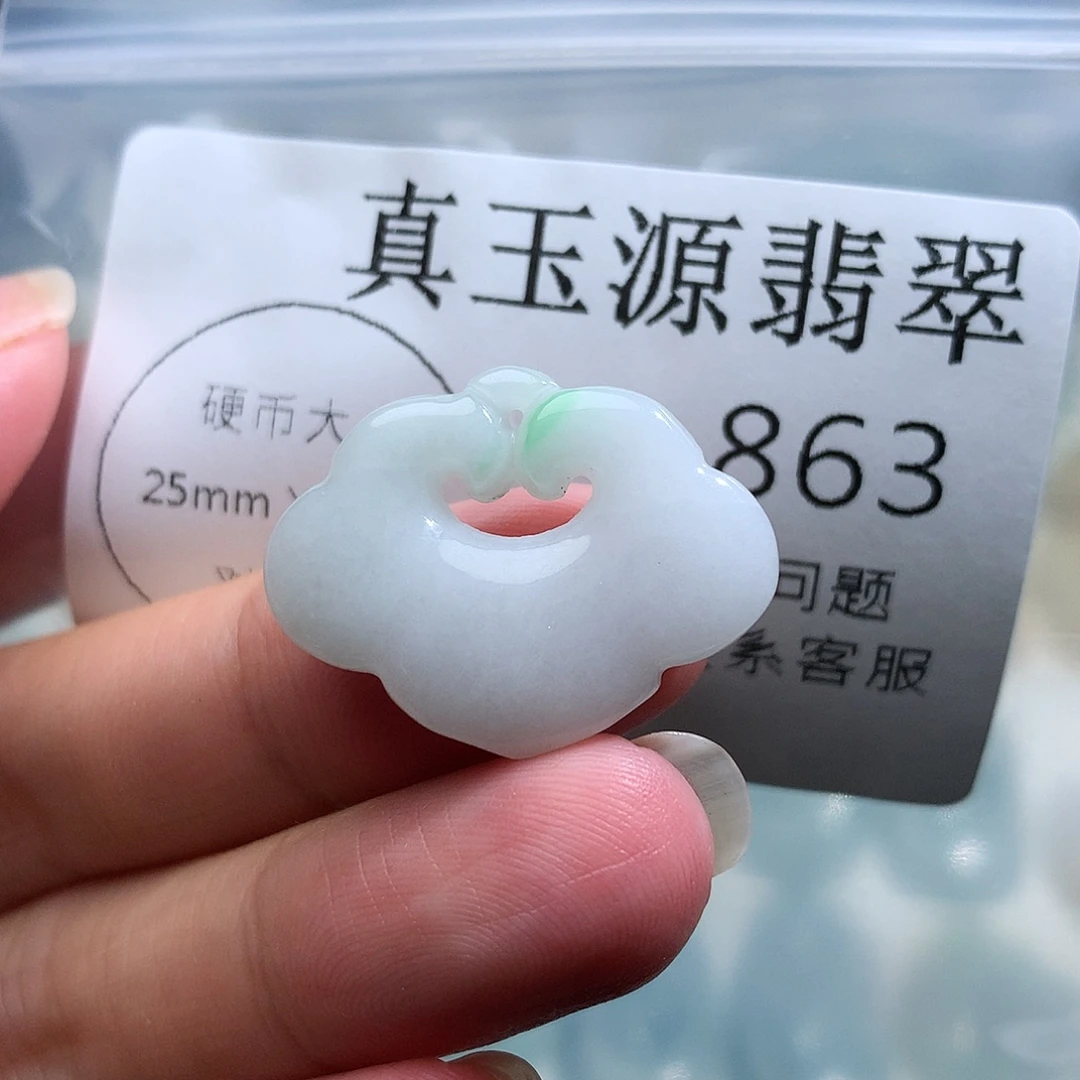 翡翠未镶嵌颈饰863