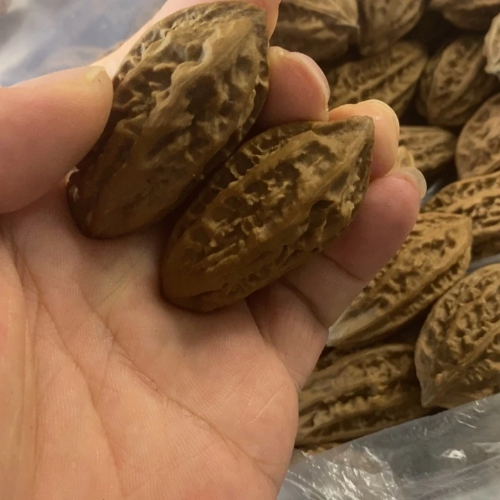 行***水文玩核桃把件文玩木质核桃手把件