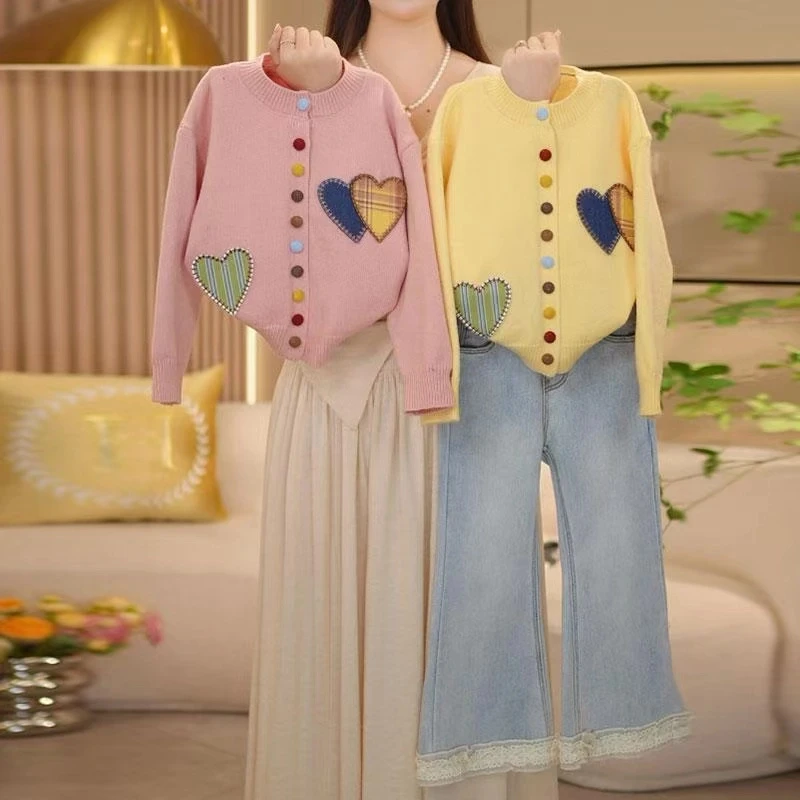 女童春款2025新款套装6-12岁15岁中大童洋气网红潮流休闲两件套潮