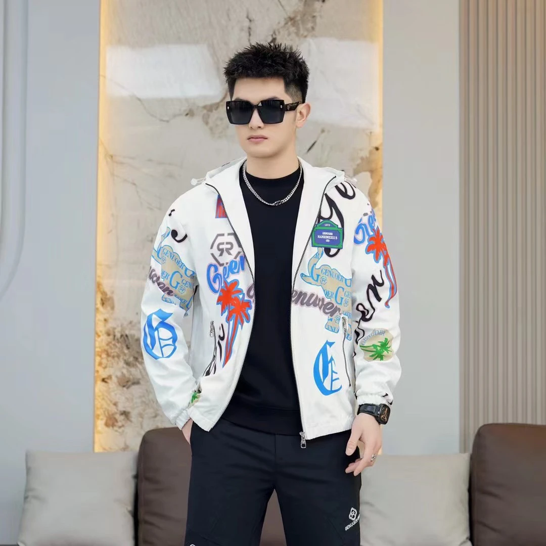戈诺尔高品质时尚夹克春秋男士潮流