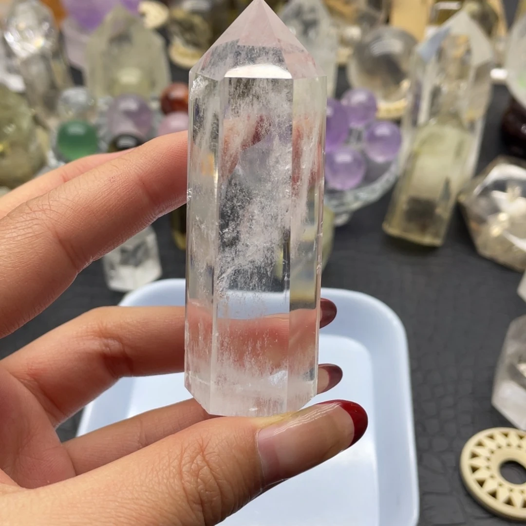 水晶5未镶嵌白水晶柱