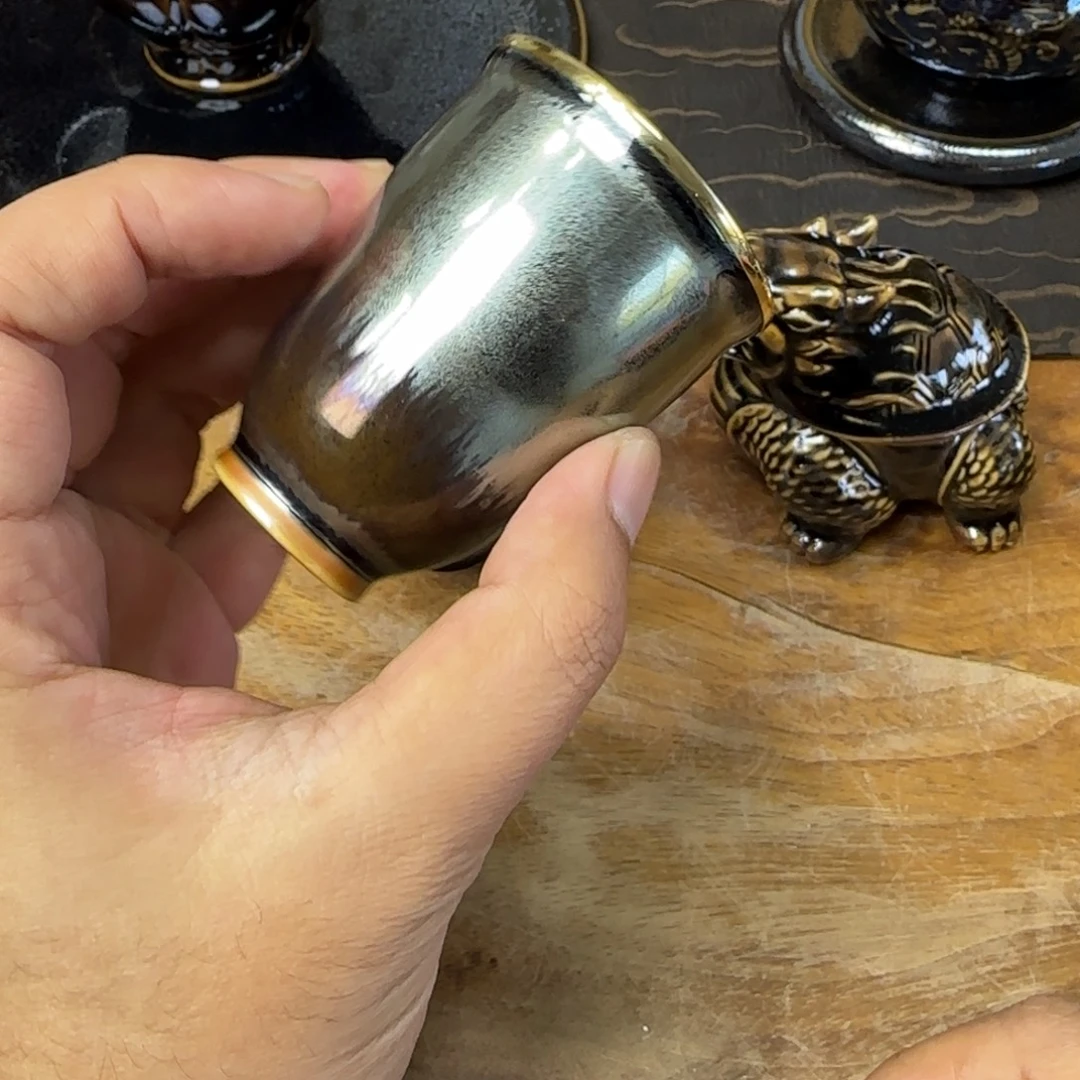 ****揪茶盏白丁瓷坊作品