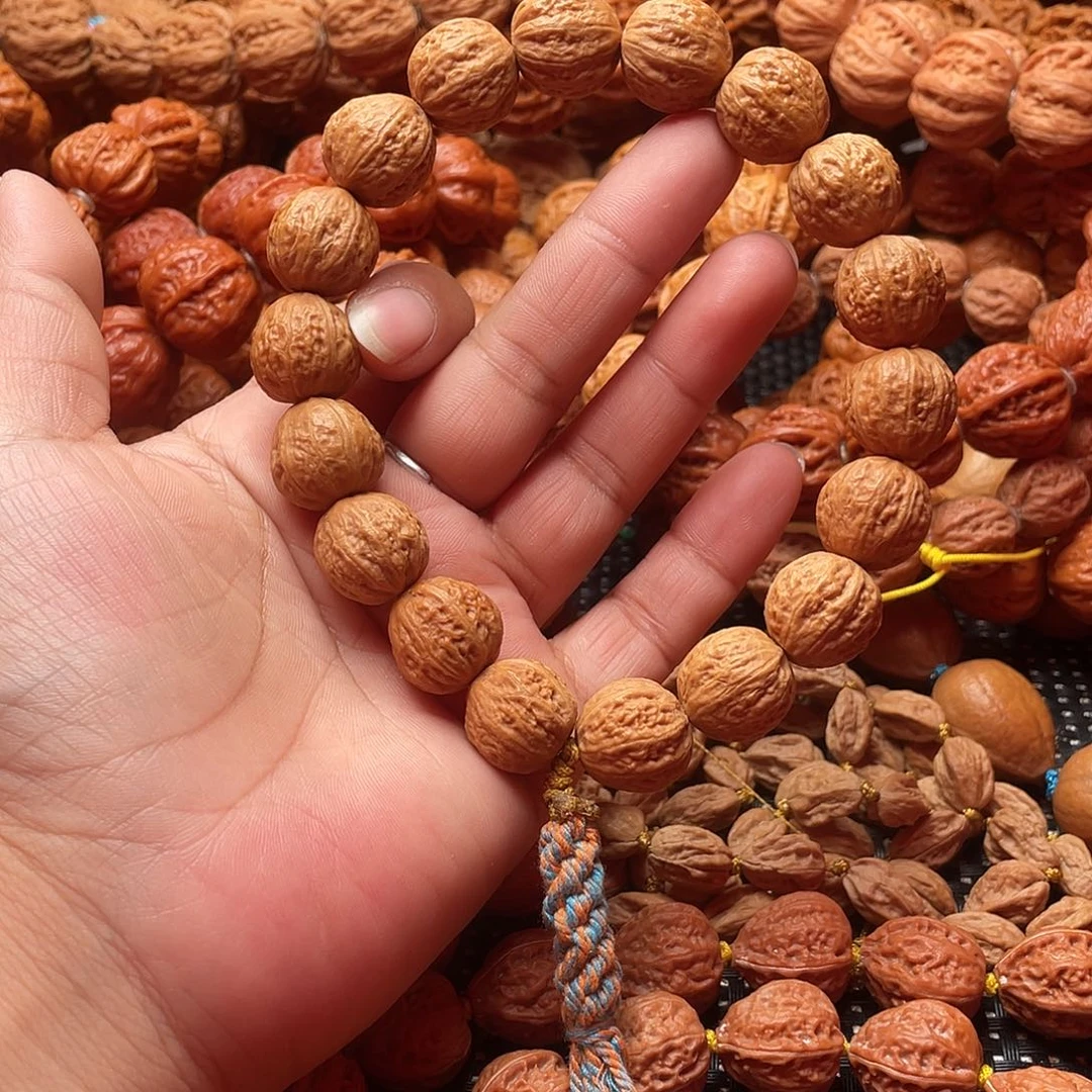 半***年手串文玩核桃磨盘