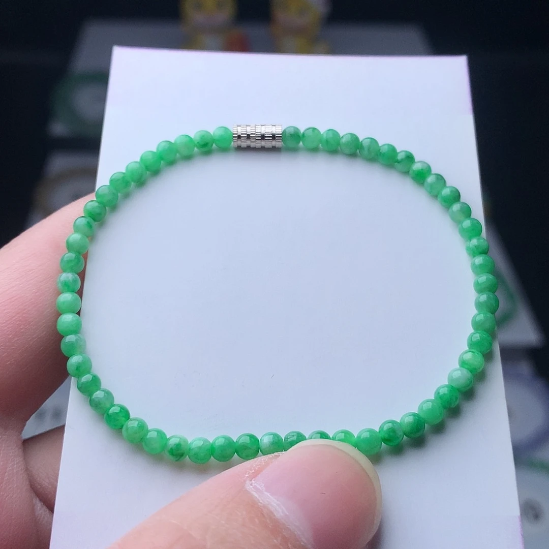 翡翠未镶嵌手链翡翠