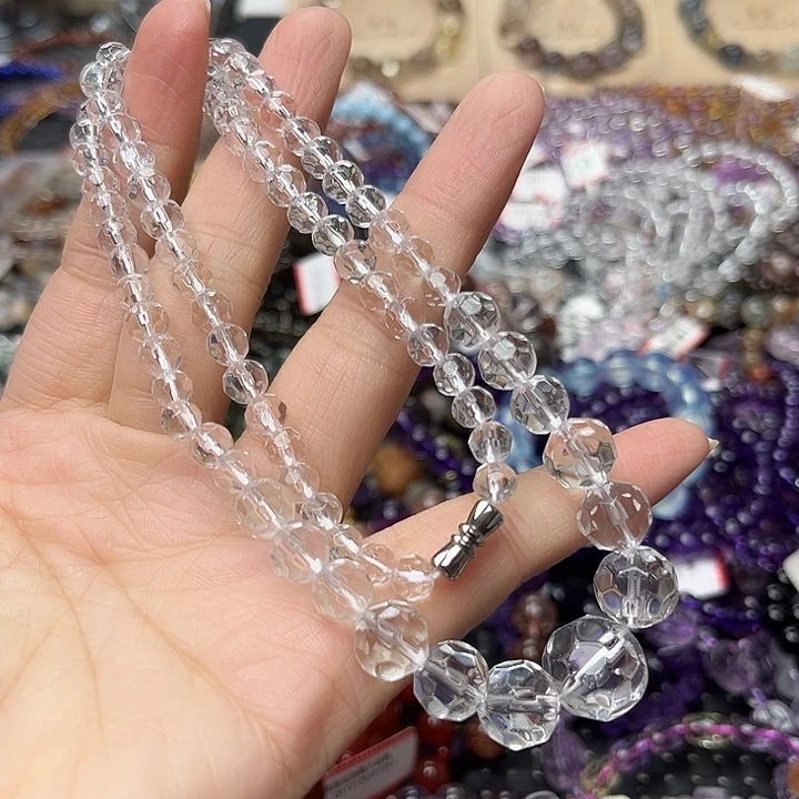 水晶手链未镶嵌多样性发一
