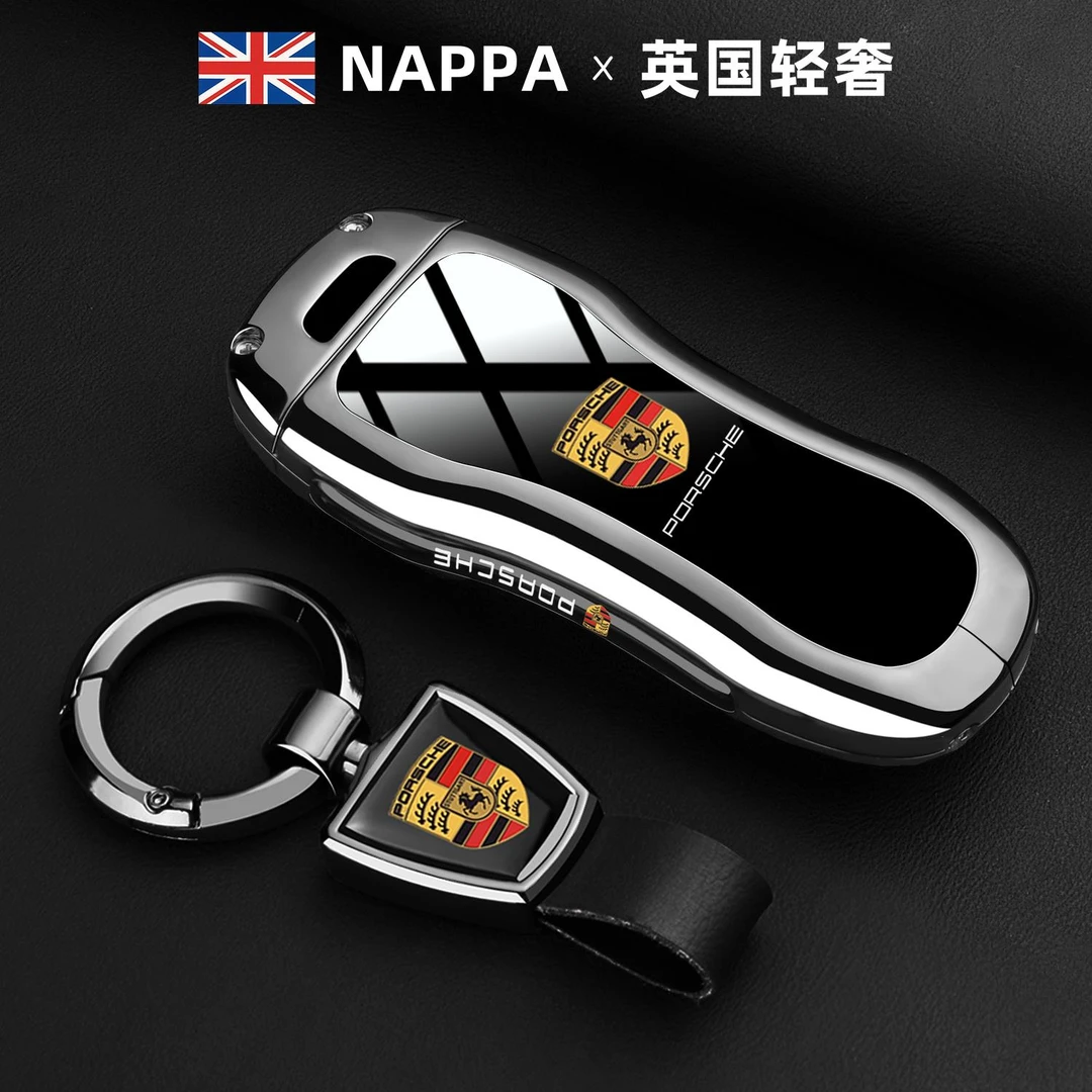 保时捷钥匙壳卡宴macan718帕拉梅拉panamera保护迈凯套高级扣汽车