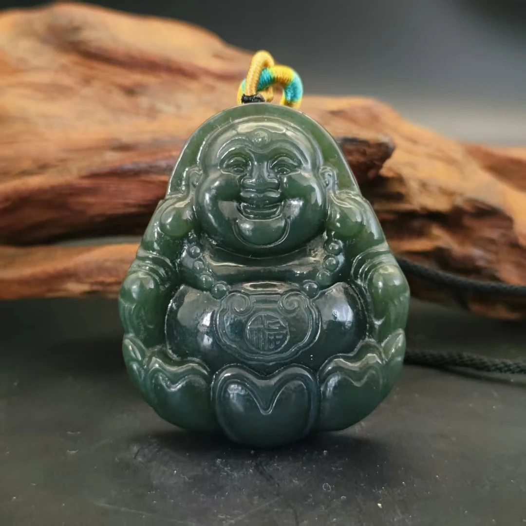 Z和田玉佛公吊坠2463