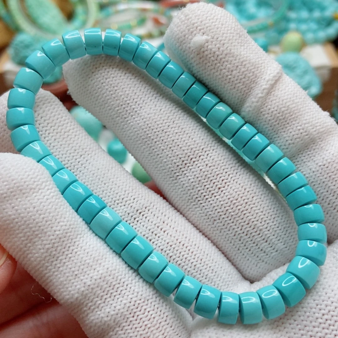 绿松石珠子未镶嵌