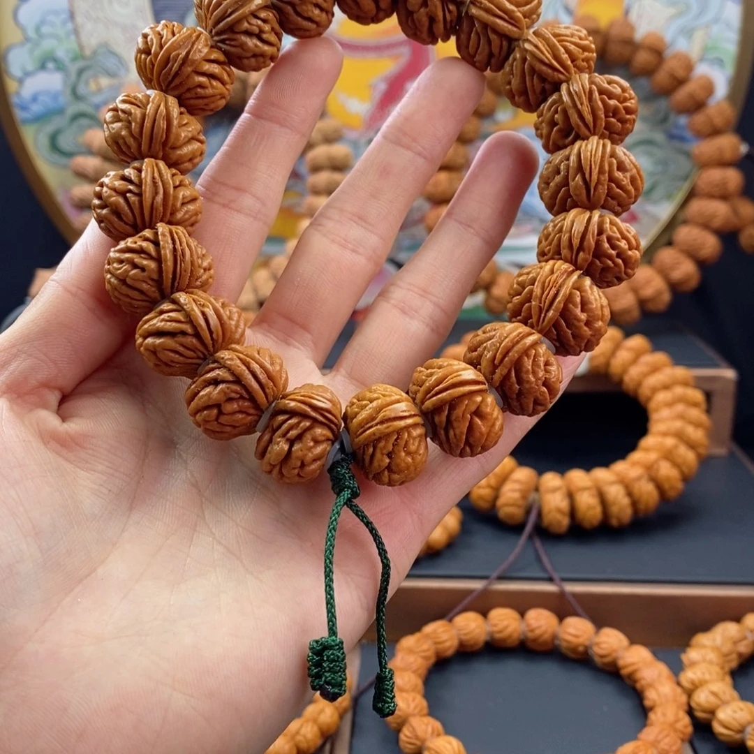 桃核手串龙纹桃核矮刺