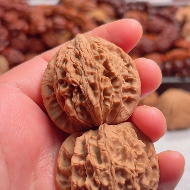 把件文玩核桃野生太行寿桃