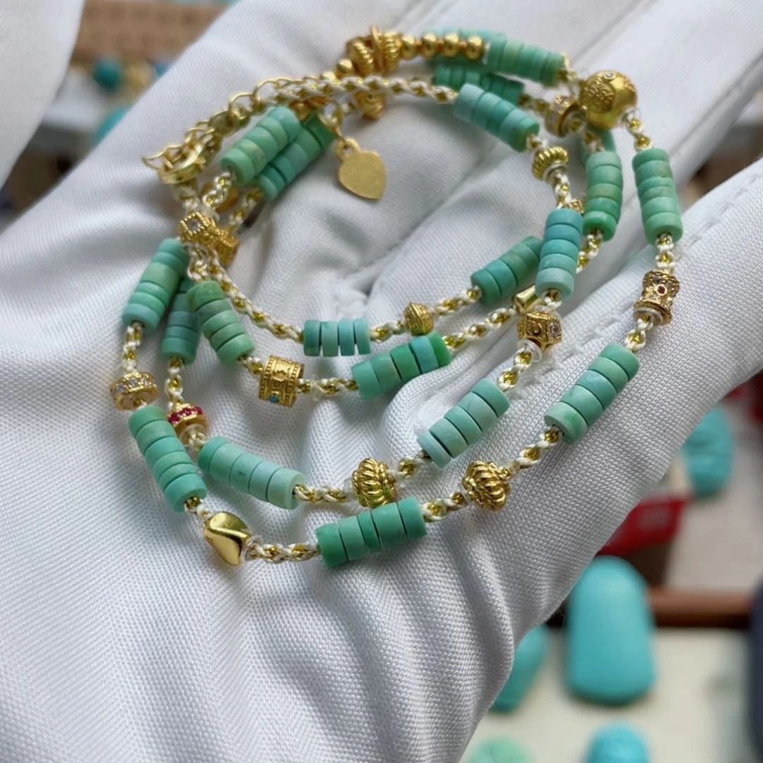 绿松石珠宝奇石未镶嵌