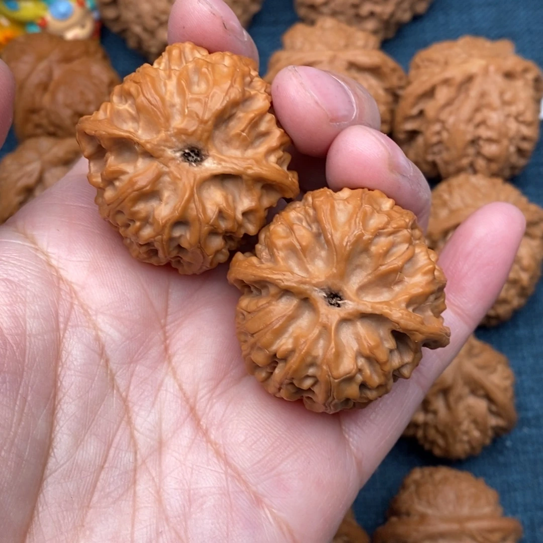 文玩核桃把件39球苹果全品