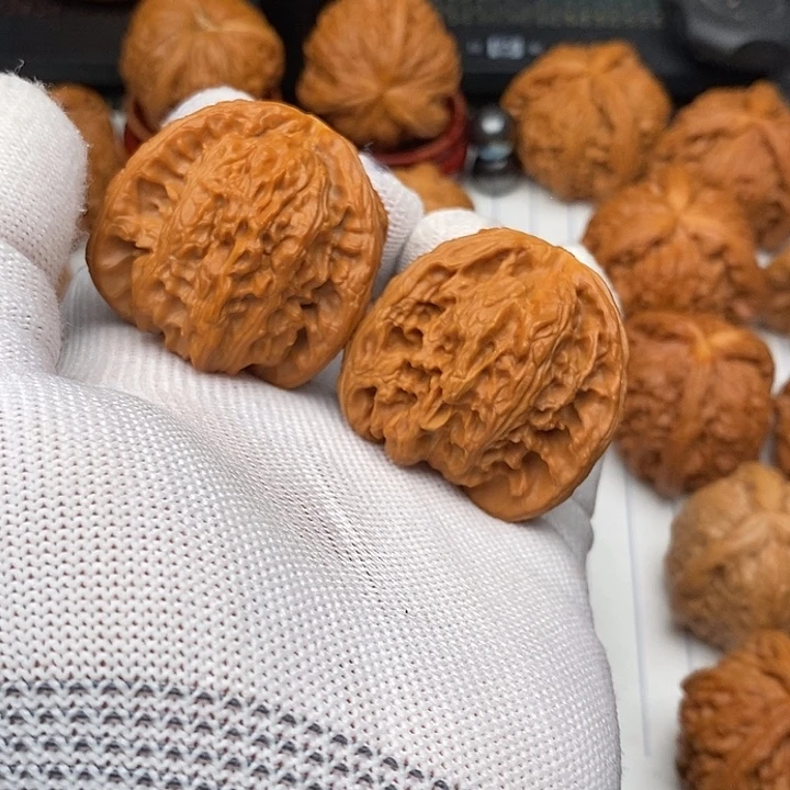 核桃手串/手链拼接白狮子24