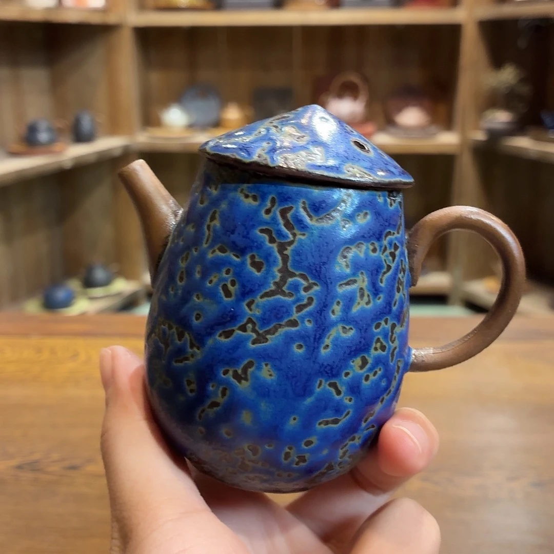 柴烧老岩泥茶器皿