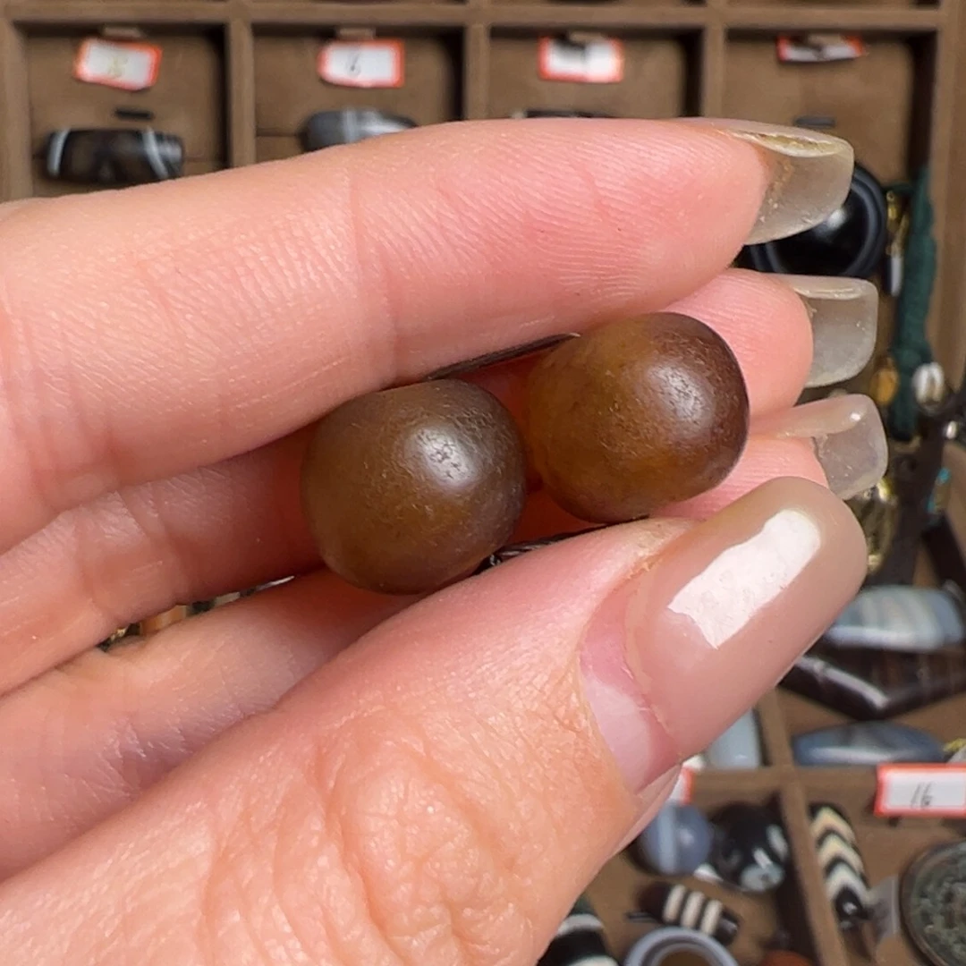 玛瑙/玉髓单珠未镶嵌