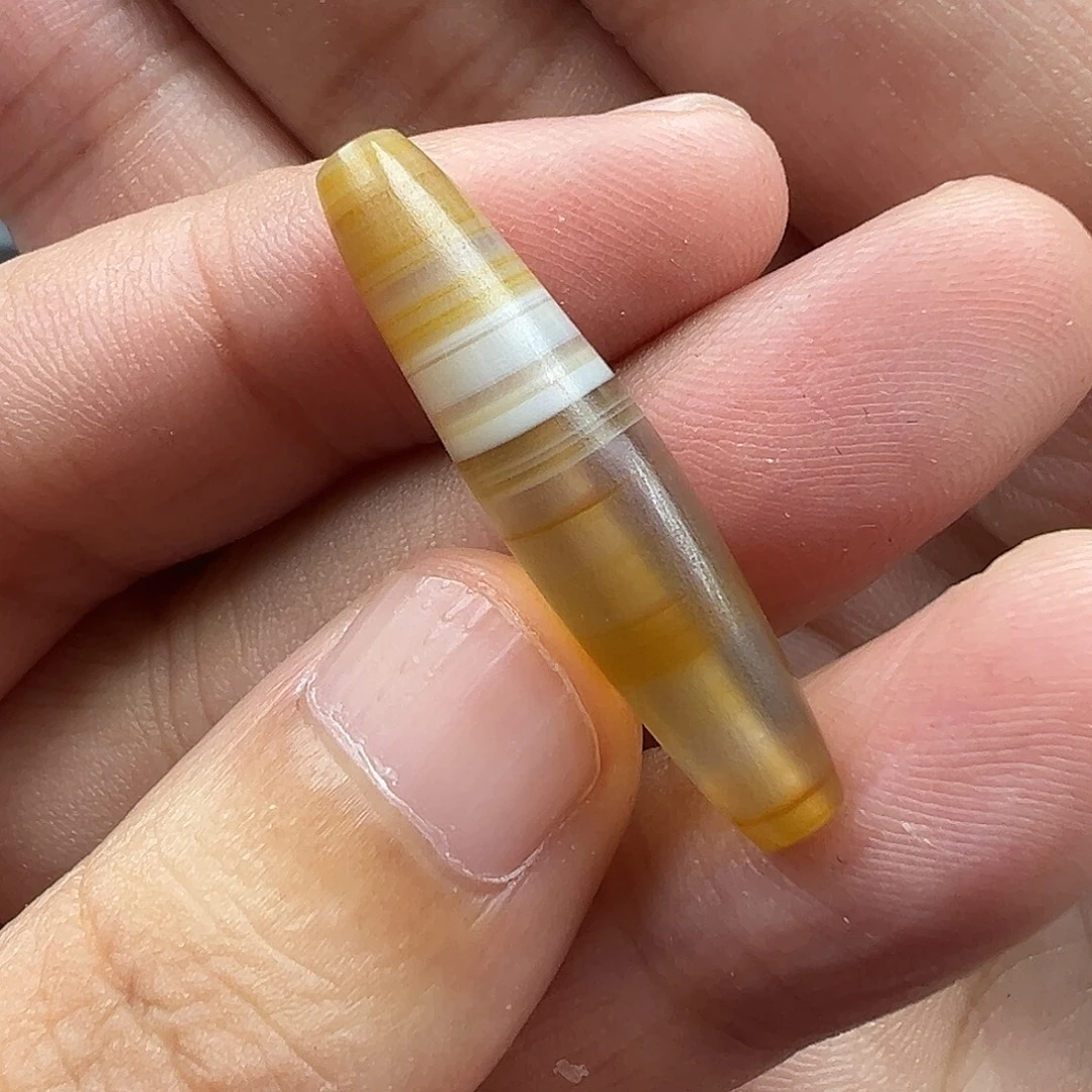 玛瑙/玉髓未镶嵌珠宝半成品f38 29×7.4